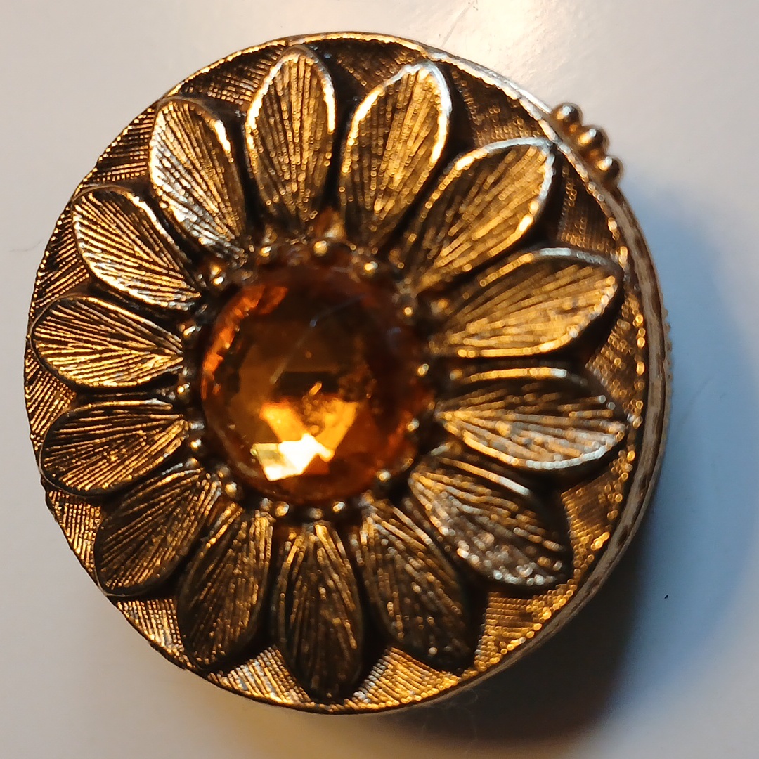 Lovely Vintage Fragrance Creme Perfume Compact 2 Oz Max Factor 25$